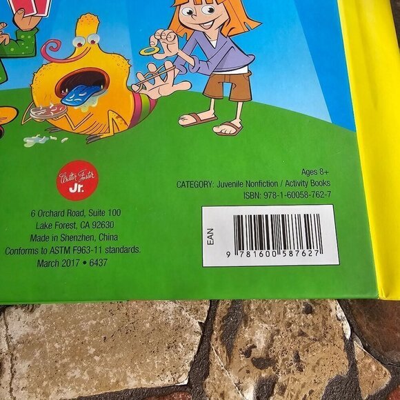 The Activity Collection Book, Hardcover Kids Activities Book, Learning Fun - Picture 3 of 7